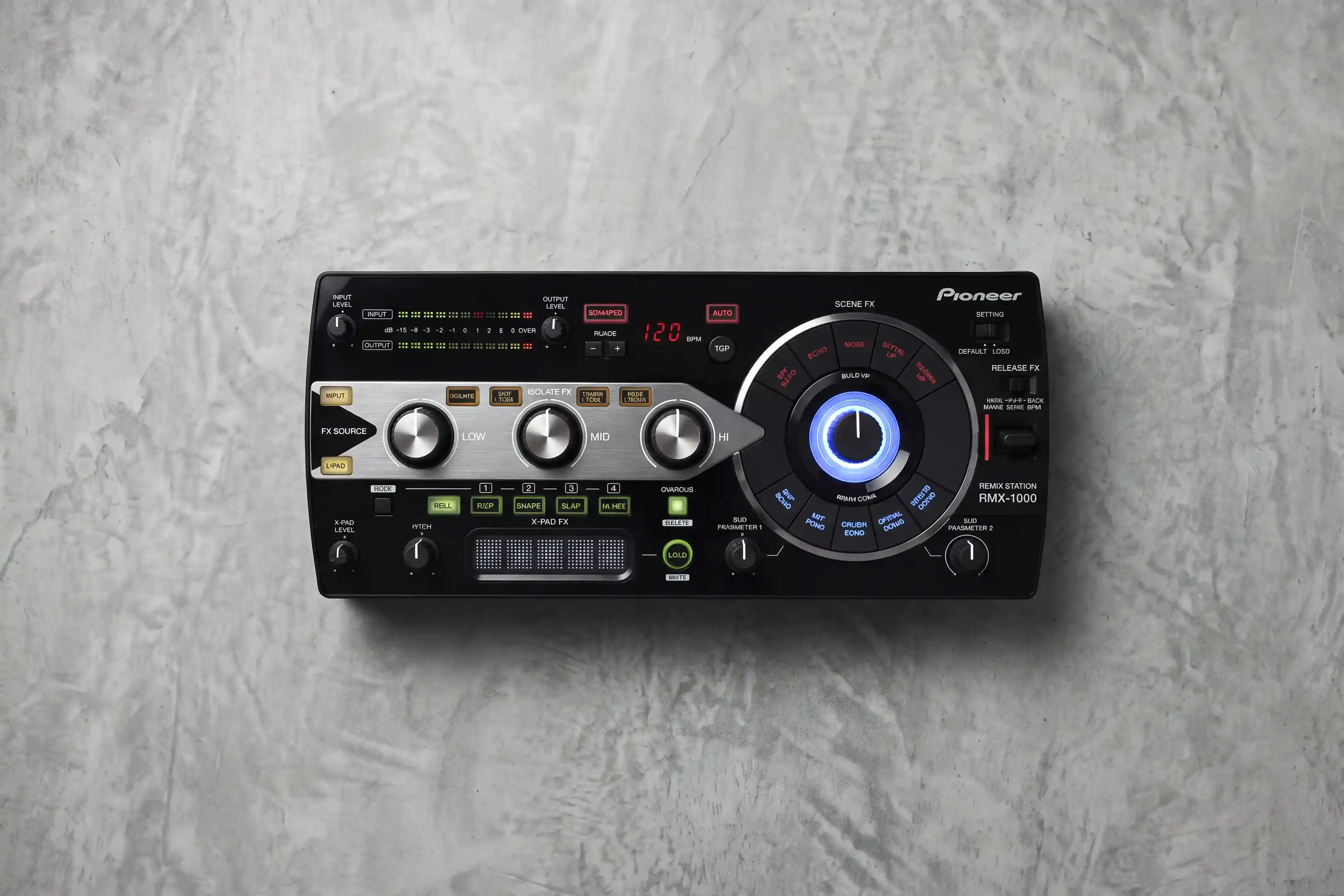 De Pioneer DJ RMX-1000 effect unit